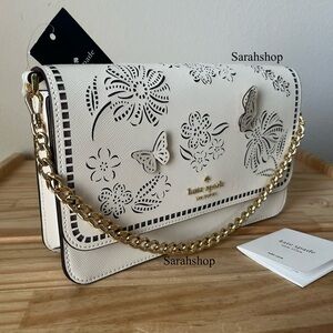 ♠️Kate Spade Madison Perforated Willow Convertible Crossbody
